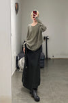 BORIS BIDJAN SABERI Apron SS22 WORKER1 F1603D Black